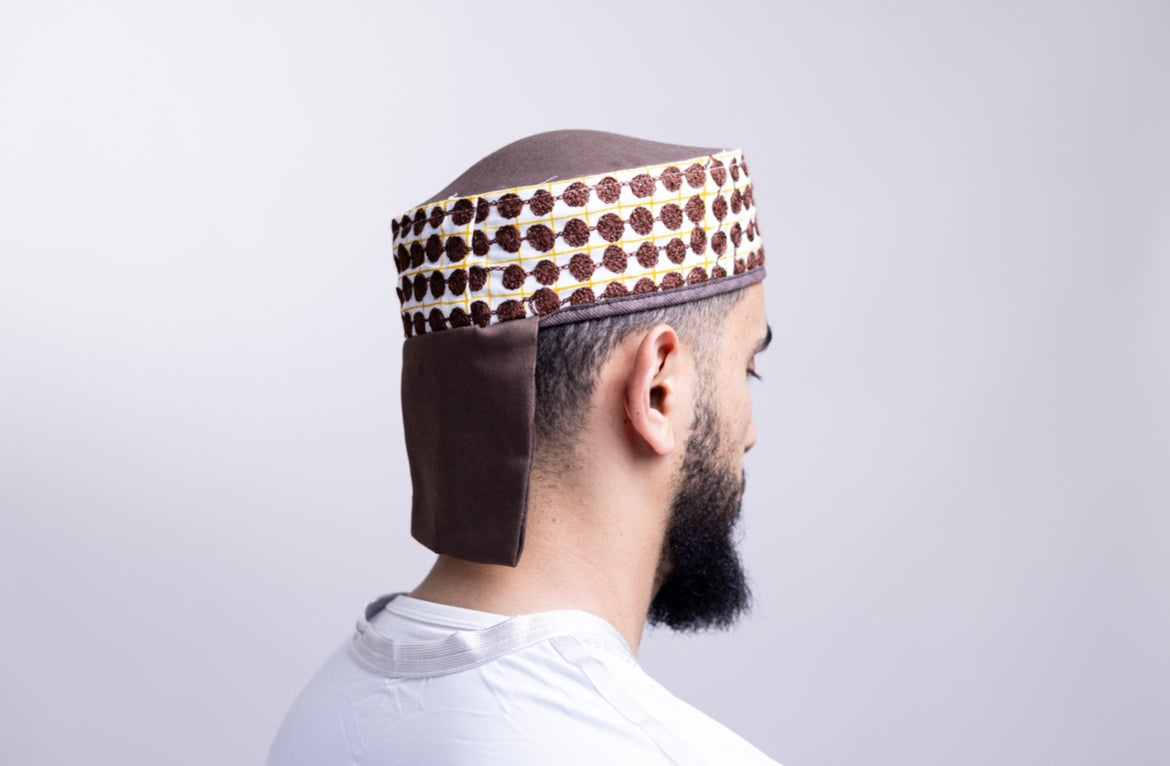 Chachia marron foncé