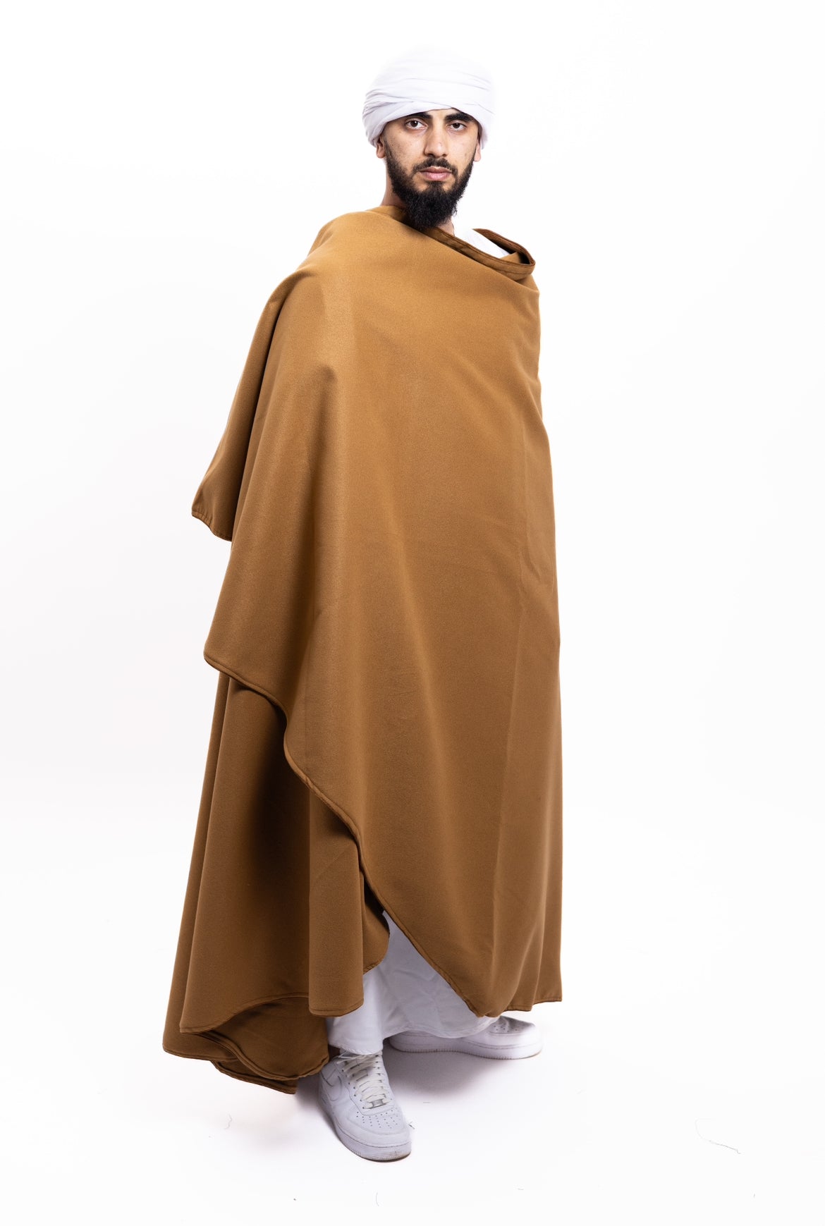 Barnous marron sablé