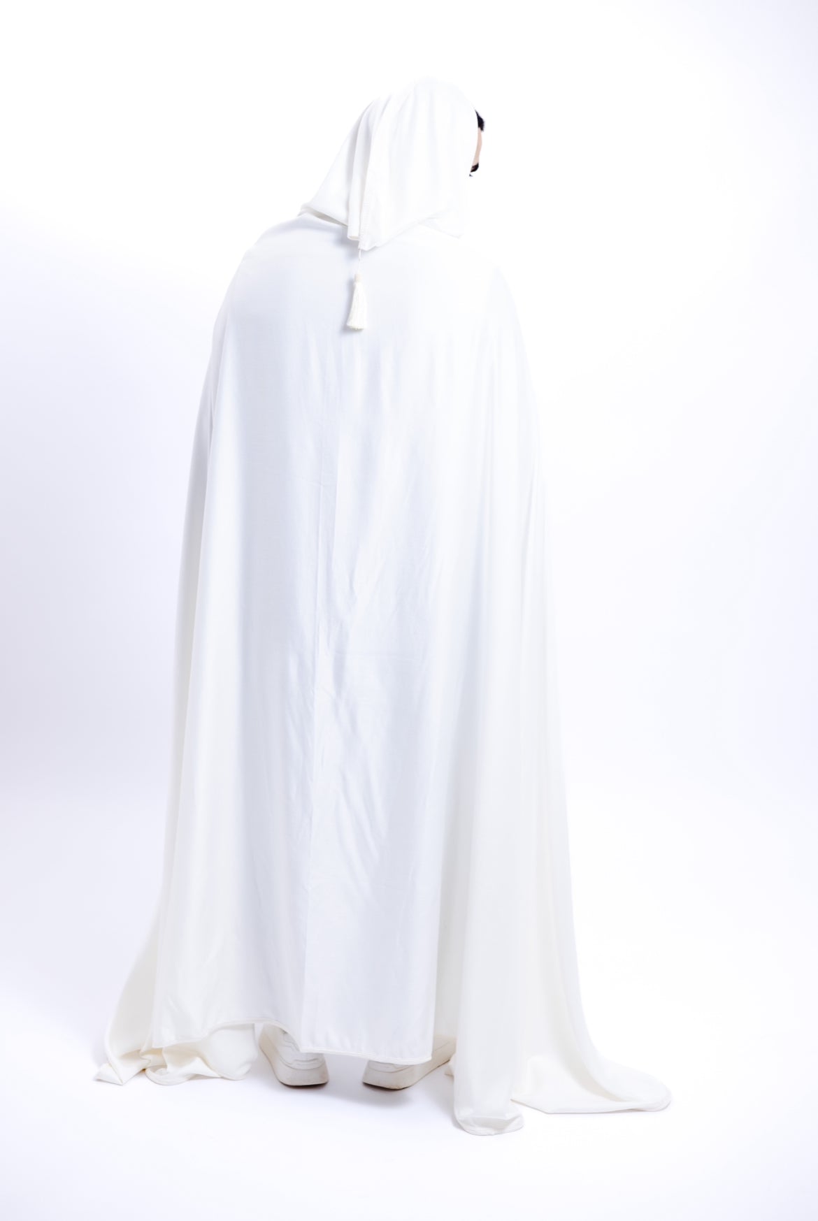 Barnous blanc en mlifa
