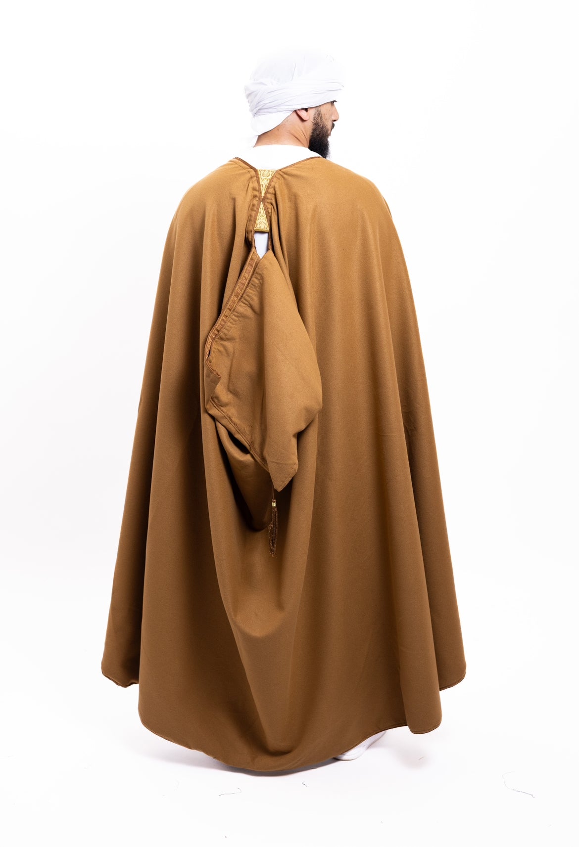 Barnous marron sablé