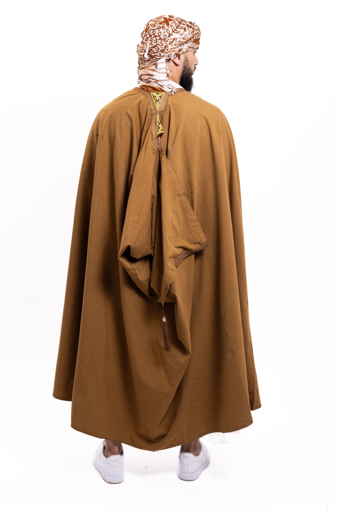 Barnous marron ghardaoui