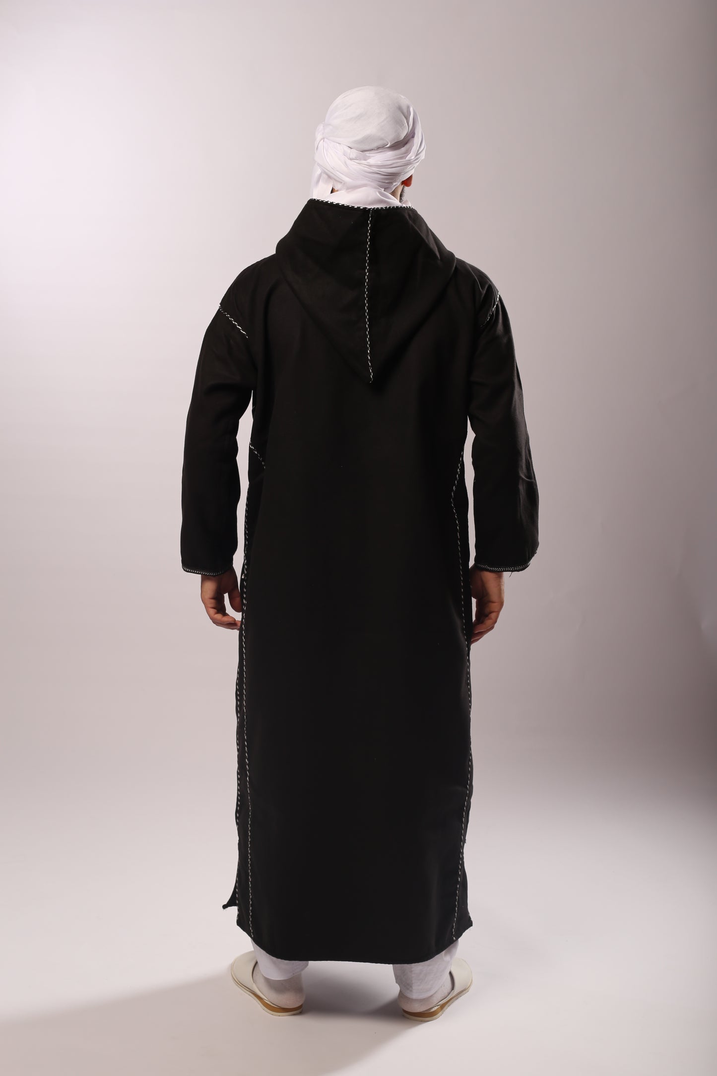 Kachabia en Cachemire Noir