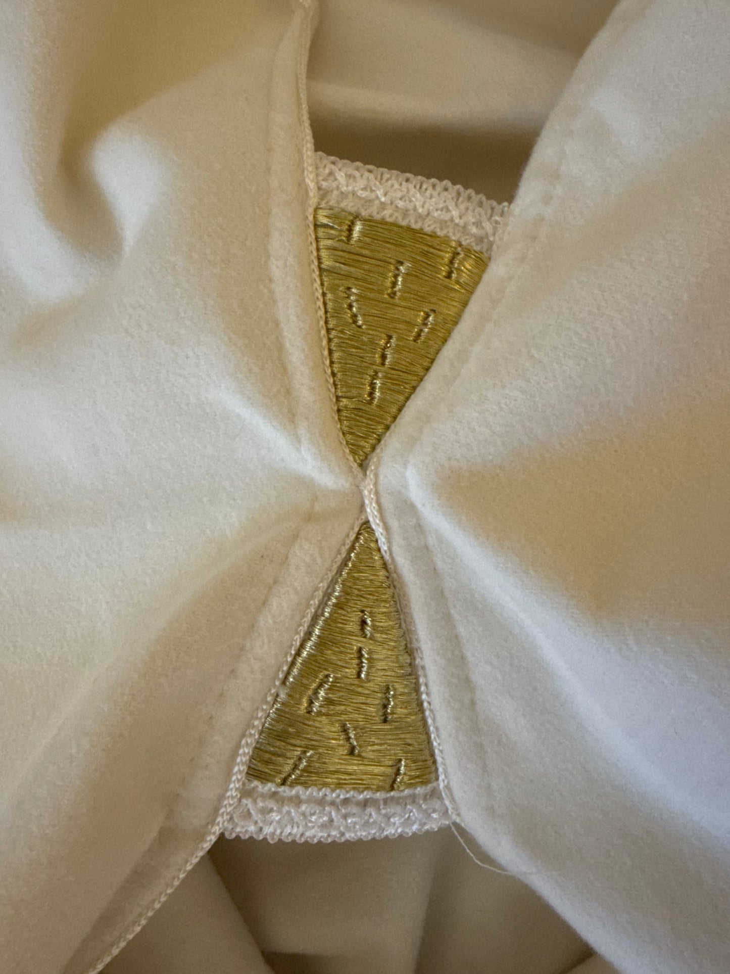 Barnous Blanc Cachemire