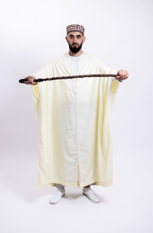Gandoura Blanc cassé Broderie