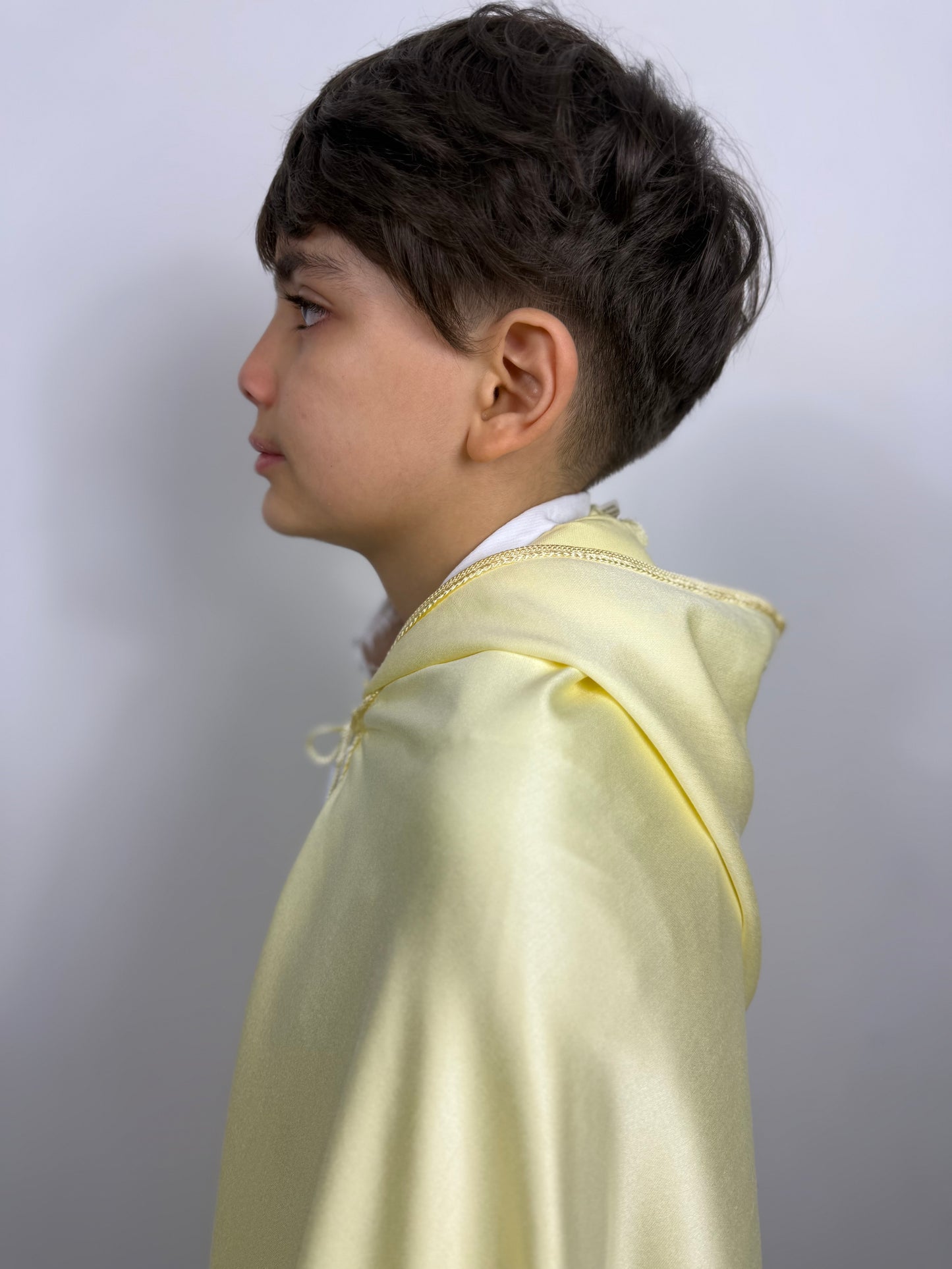 Barnous Mlifa Enfant – Jaune