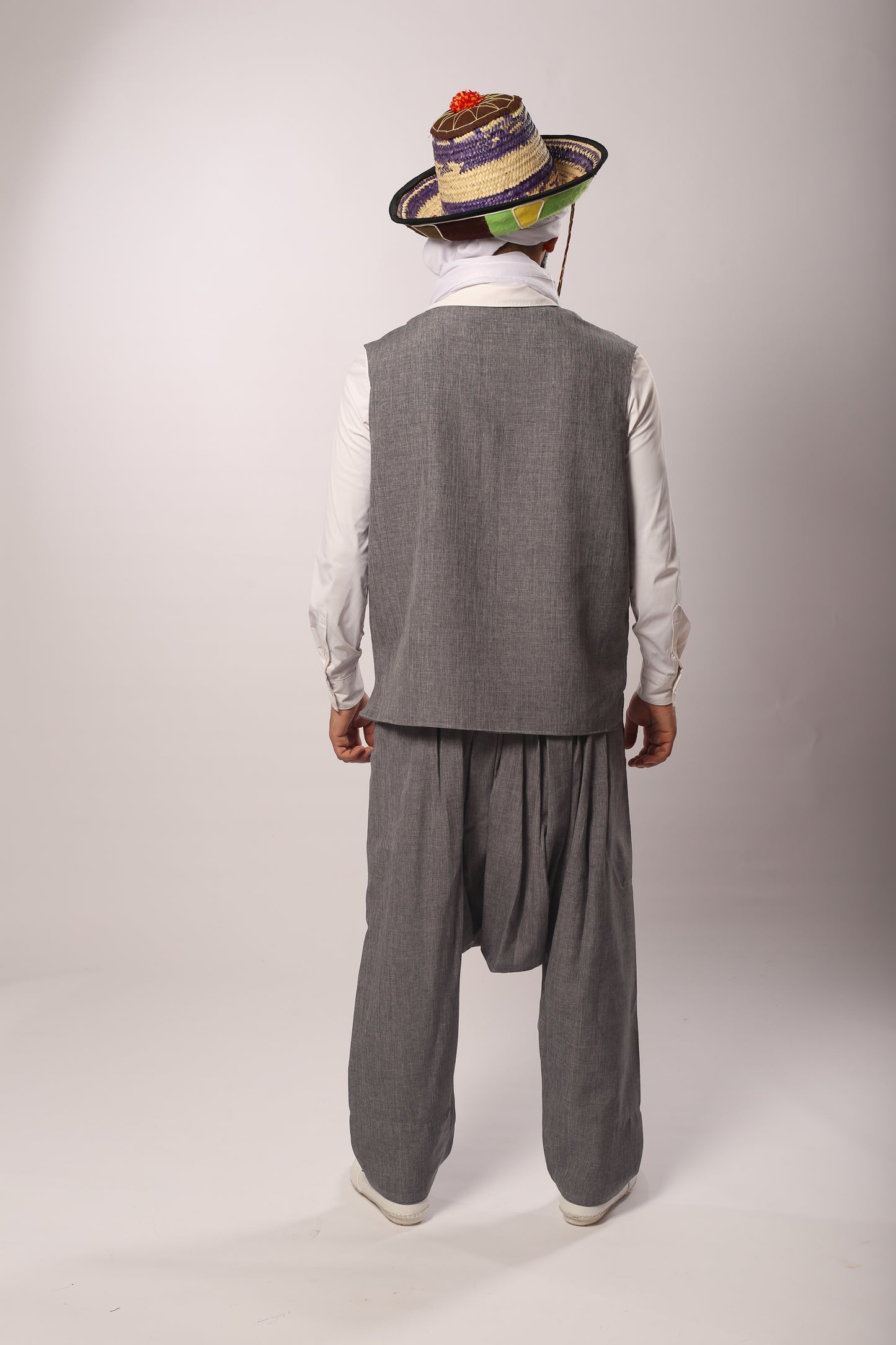 Costume 3roubi 2 pièces – Gris foncé