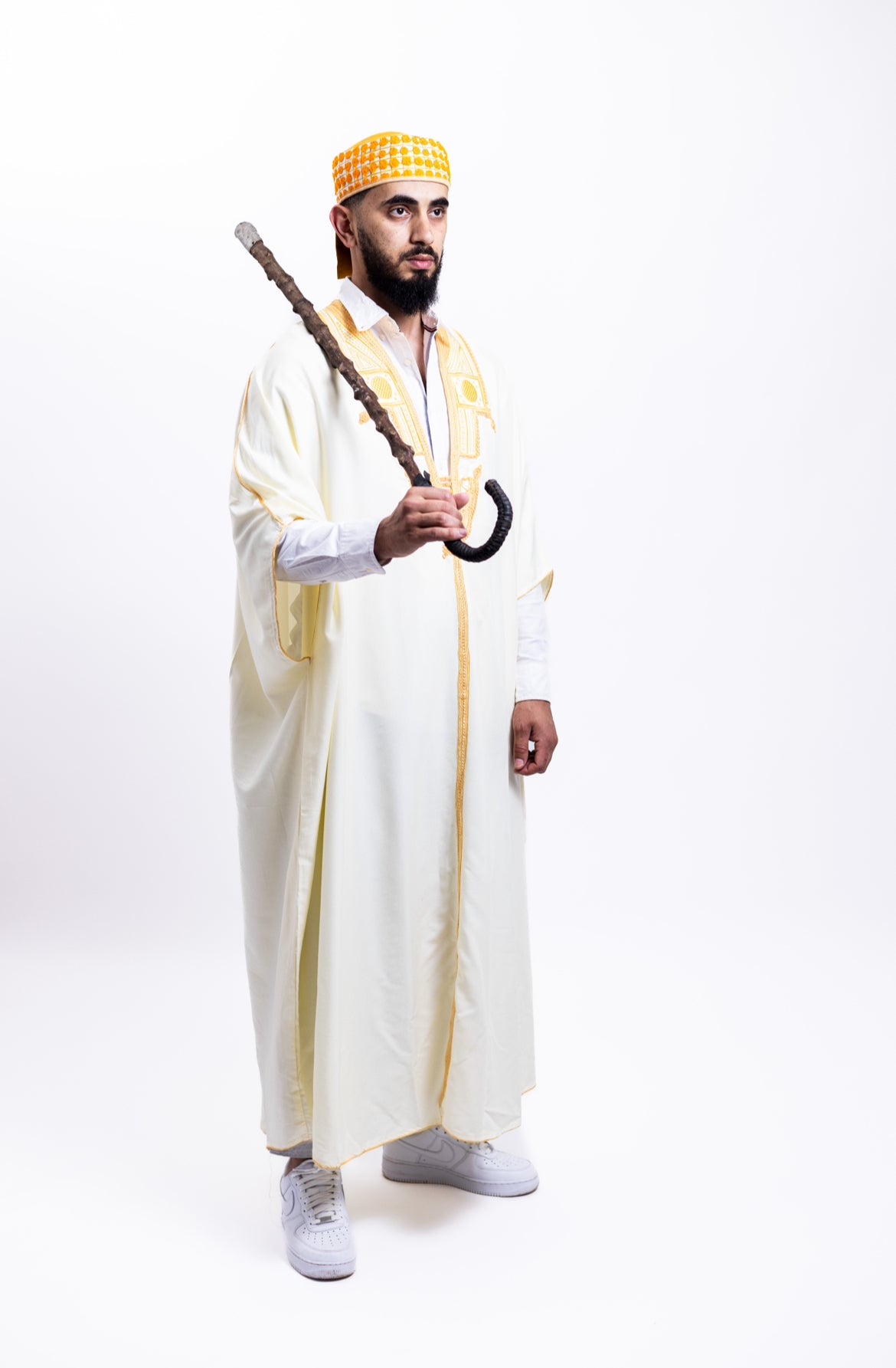 Gandoura Boussadia Blanc cassé