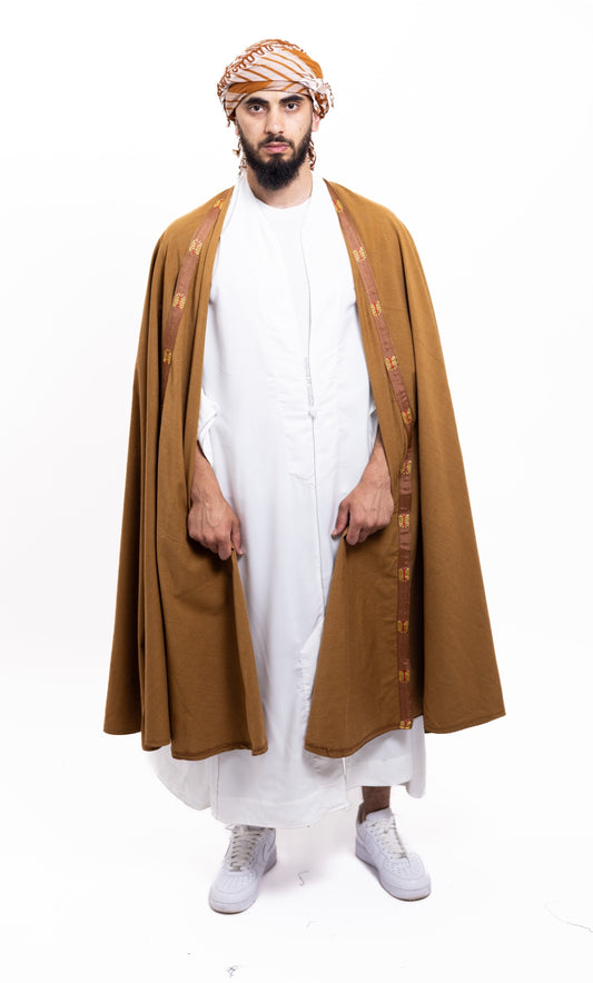 Barnous marron ghardaoui