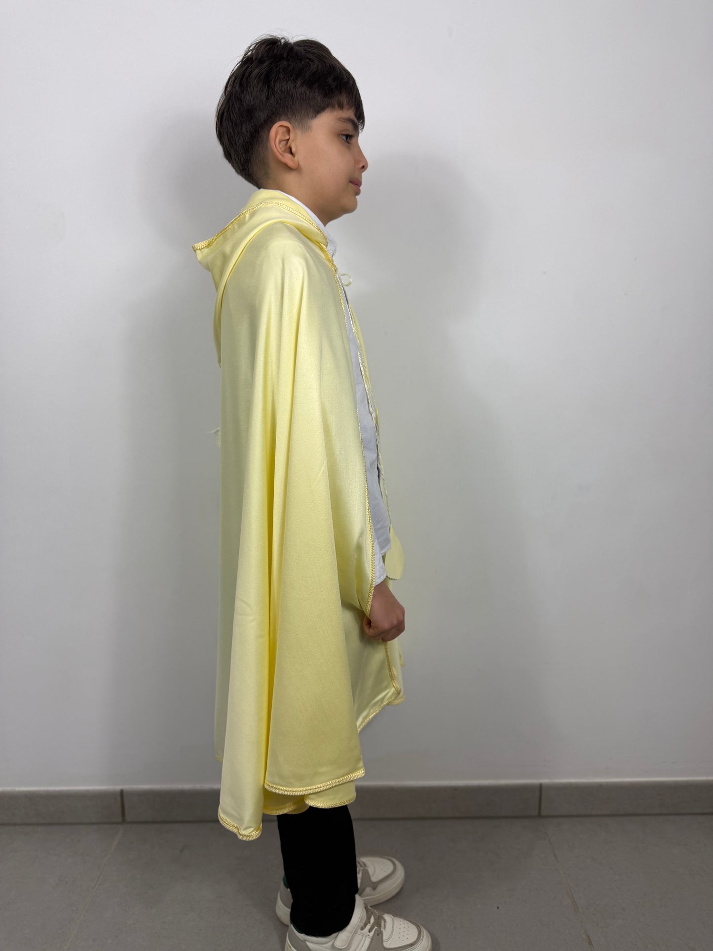Barnous Mlifa Enfant – Jaune