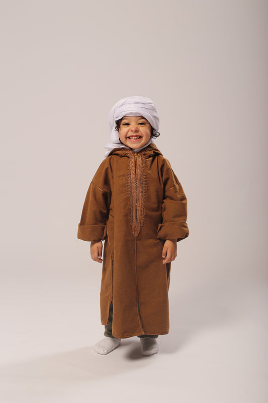 Kachabia marron enfant