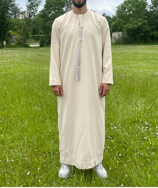 Qamis émirati ( Beige )